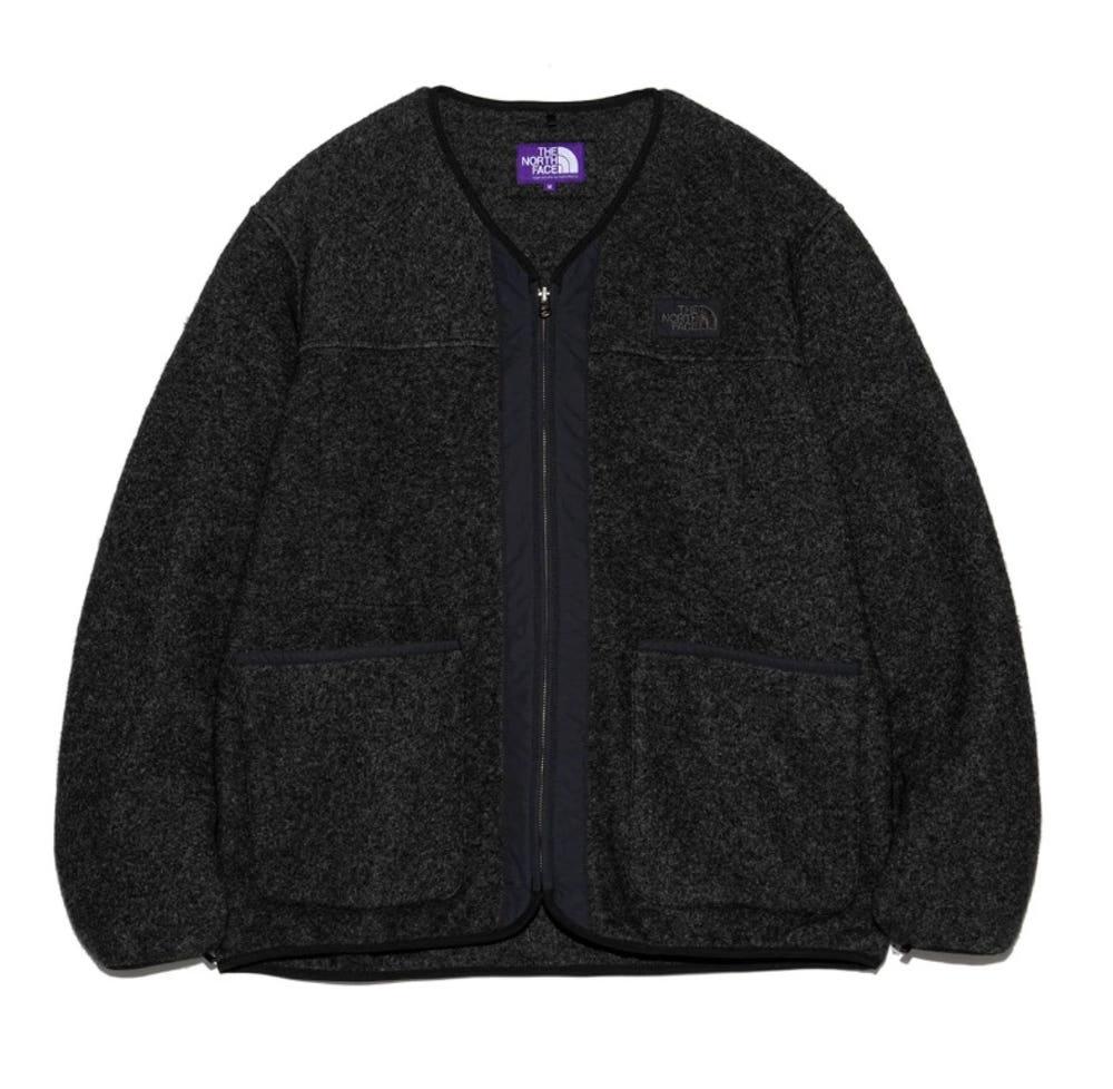 일본 노스페이스 퍼플라벨 울 후리스 필드 가디건 3컬러 THE NORTH FACE PURPLE LABEL PLAS Wool Fleece Field Cardigan
