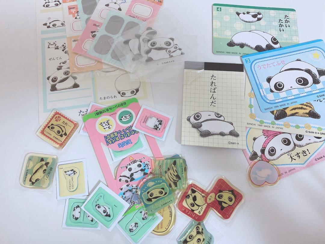 たれぱんだ　シール等　まとめ売り