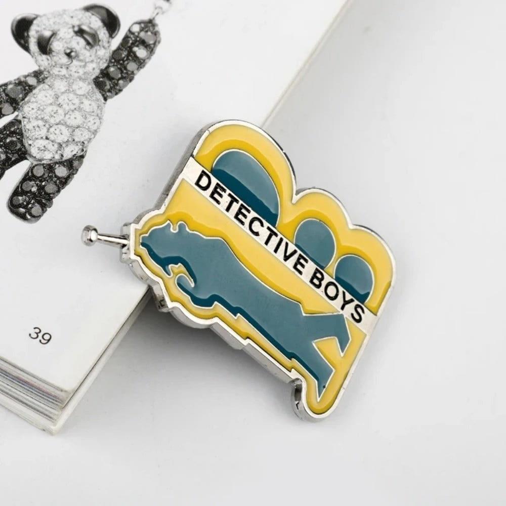 명탐정 코난 어린이 탐정단 뱃지 굿즈 핀