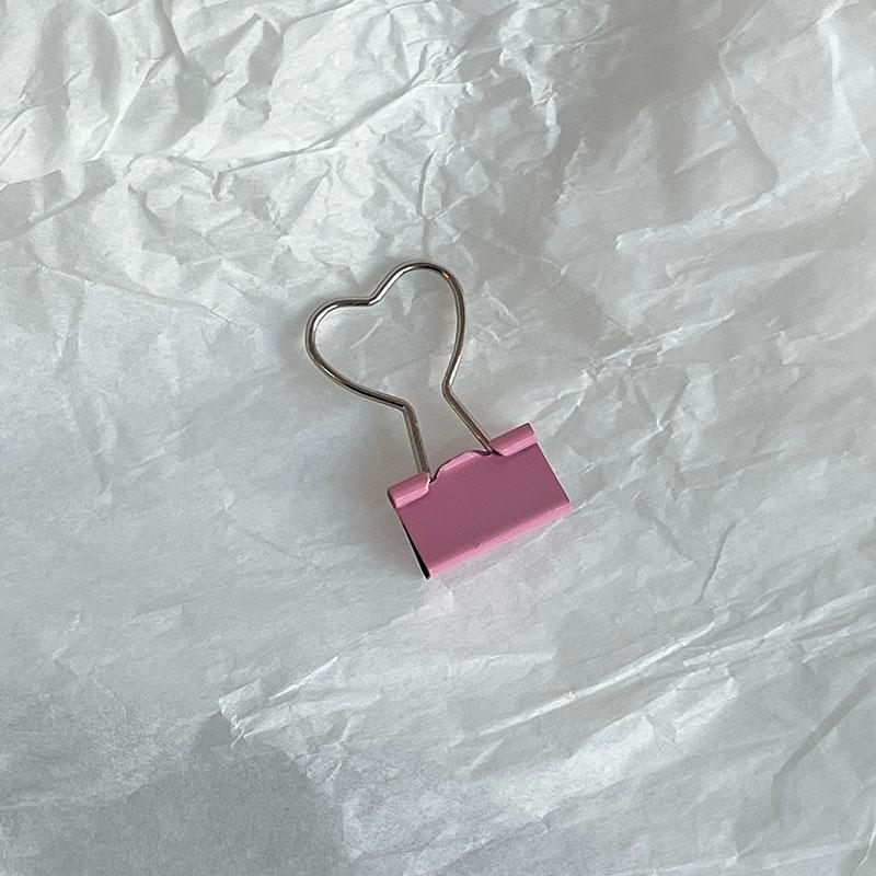 미니 하트 집게