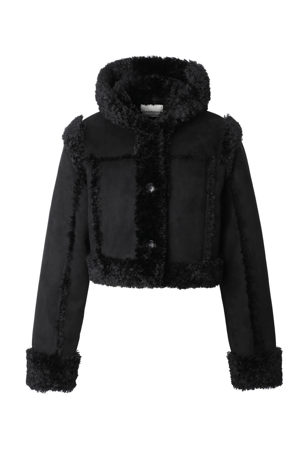 [1st pre-order] Baby hoodie fur coat