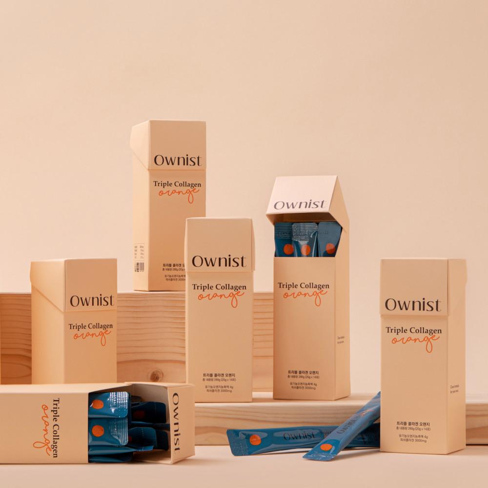 오니스트 트리플콜라겐 오렌지 3달 (5+1박스) 마시는 액상콜라겐 고함량