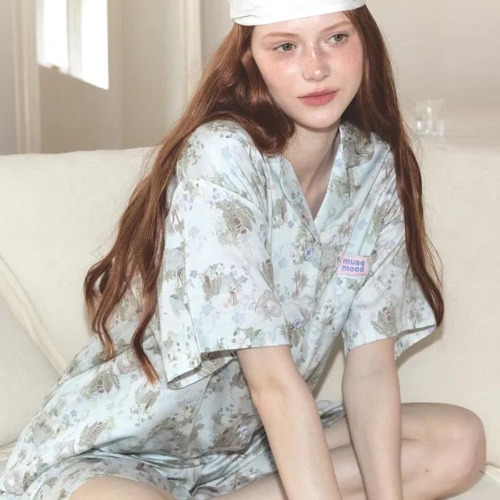 [루즈][60수면모달] voyage summer pajama  잠옷