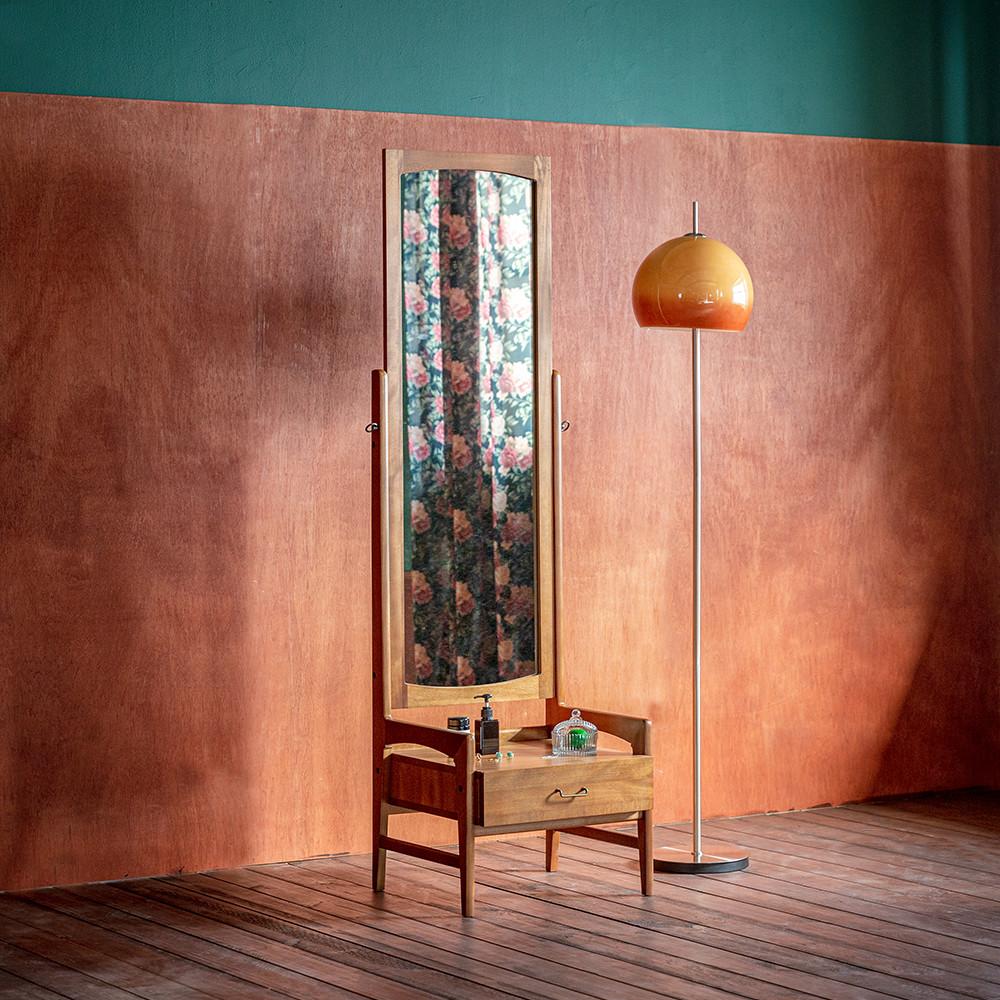 [희망일배송] 브루나 원목 엔틱 전신거울