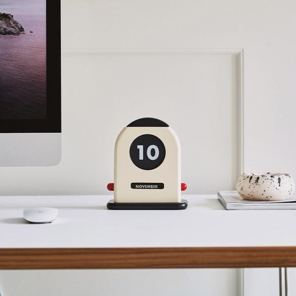 [해외] FAFA 미니미 탁상용 블랙&화이트 만년달력