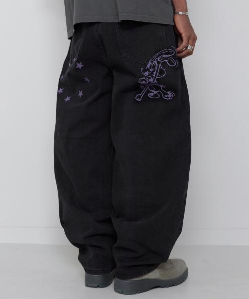 LIL RABBIT DENIM [BLACK]