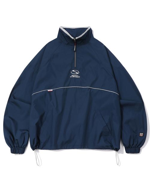 SC 오버사이즈 웜업 셔츠(네이비)