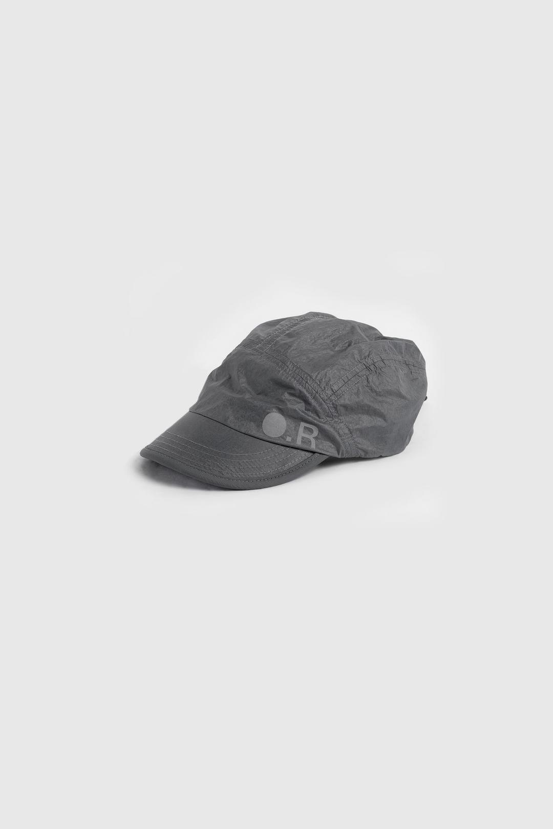 Nylon cap dark-grey