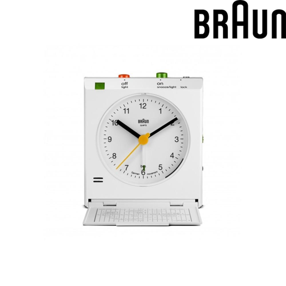브라운 클래식 아날로그 시계 BNC005 화이트/블랙