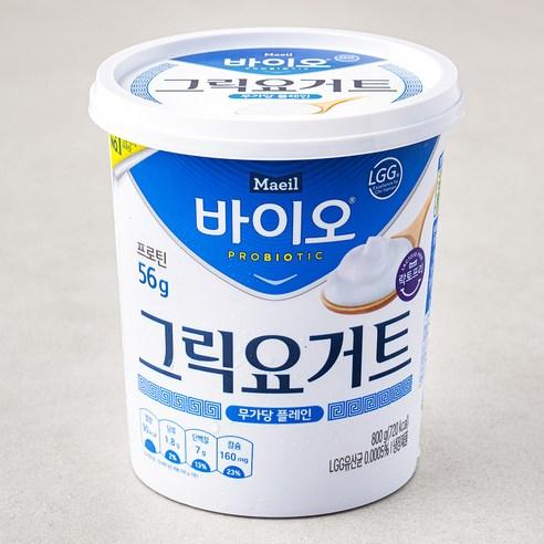 매일유업 바이오 그릭 요거트, 800g, 1개 - 요거트 | 쿠팡