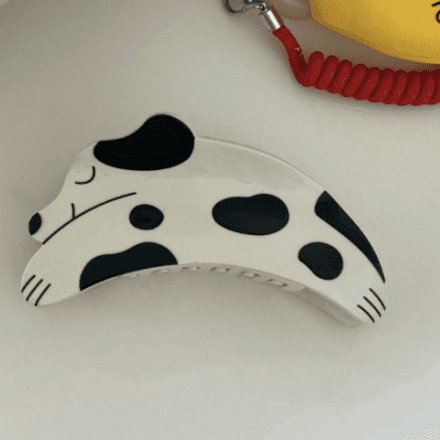 [우리집 뽀삐] 강아지 집게핀 바둑이 보석 헤어 집게 헤어핀