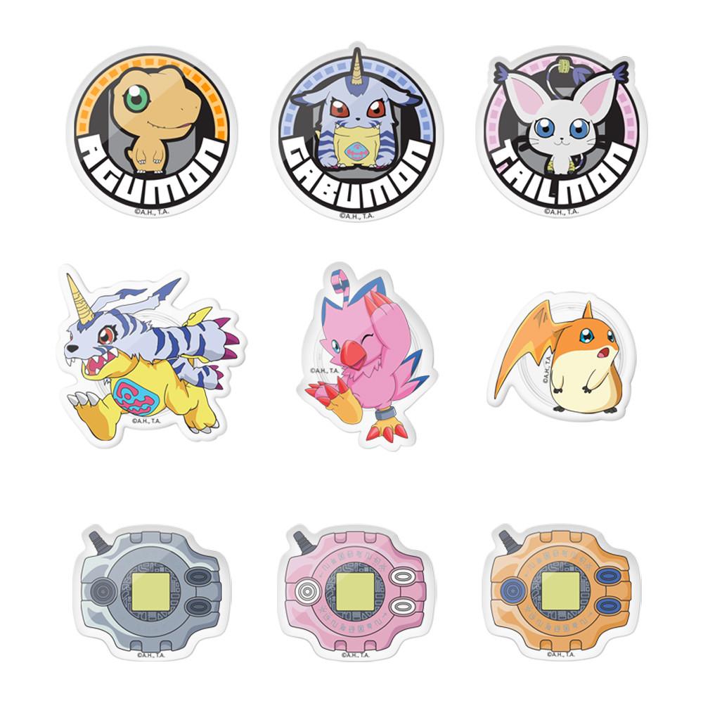 디지몬 어드벤쳐 그립 톡 스마트톡 휴대폰 거치대 맥세이프