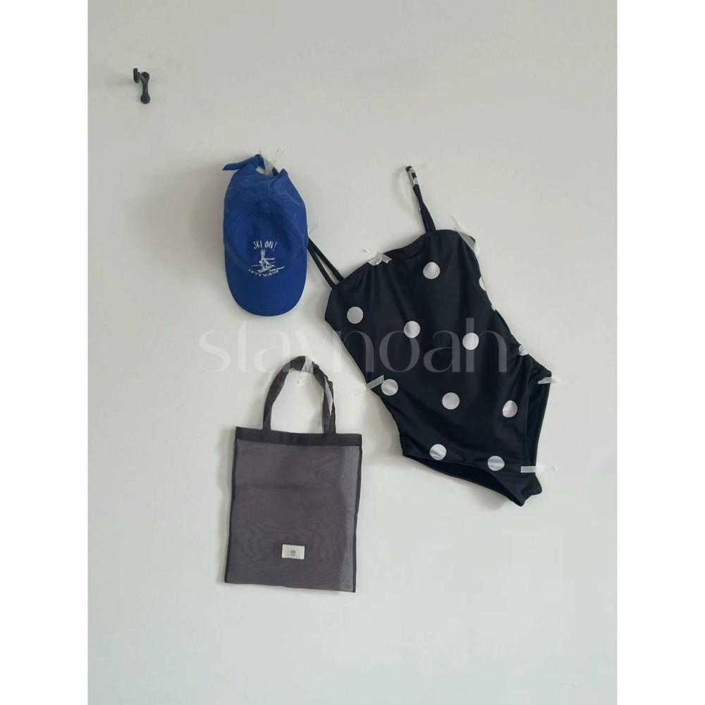 US 어스 빅 도트 모노키니 땡땡이 스윔웨어 수영복 : 스테이노아