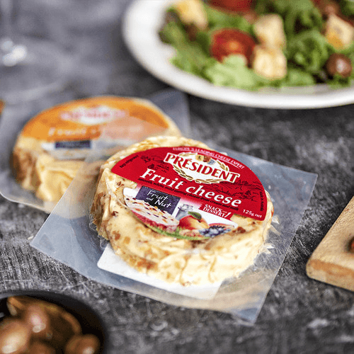 프레지덩 과일치즈 4종