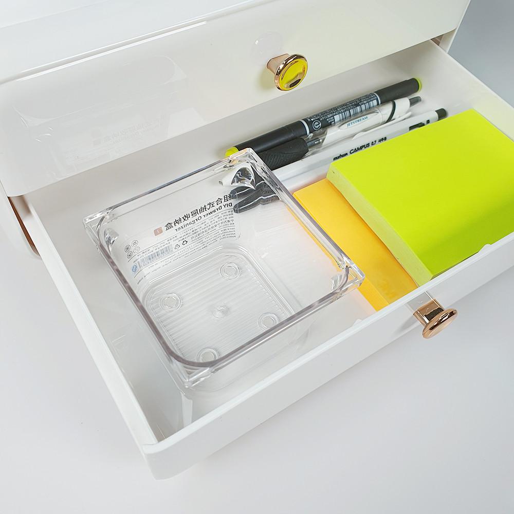 투명 아크릴 서랍정리 서랍정리함 서랍칸막이 트레이 단품1