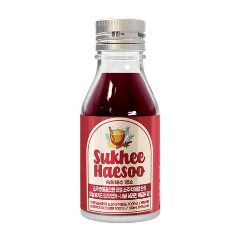 숙취해소음료 숙희해수 뱅쇼, 55ml, 125g, 2개 - 숙취해소음료 | 쿠팡