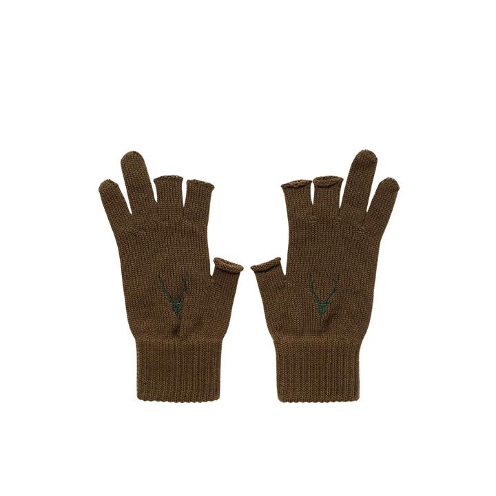 사우스2웨스트8 남여공용 3 핑거리스 니트 장갑 (NS696 A) 브라운