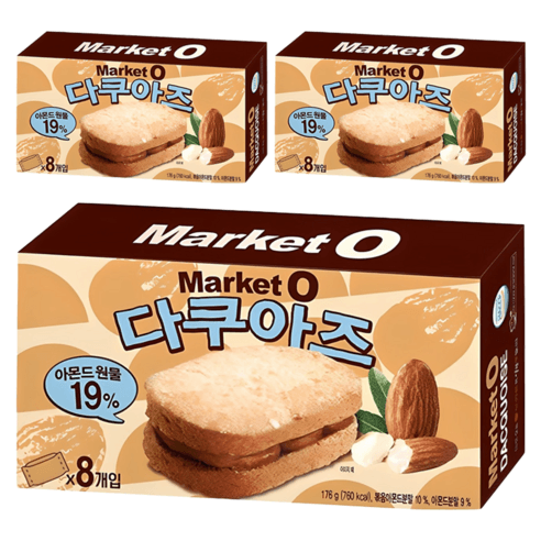 마켓오 다쿠아즈, 176g, 3개
