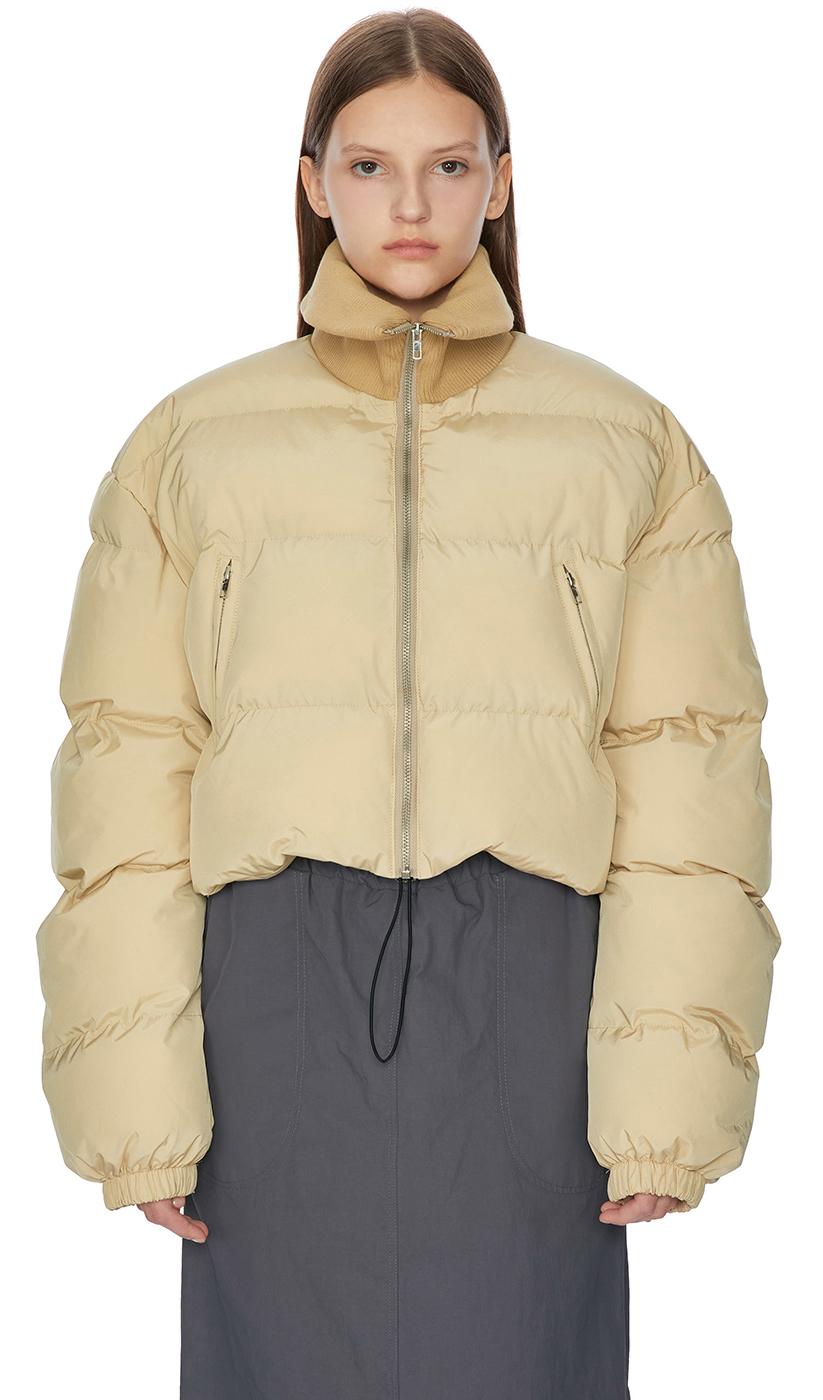 다온 카라 패딩 재킷