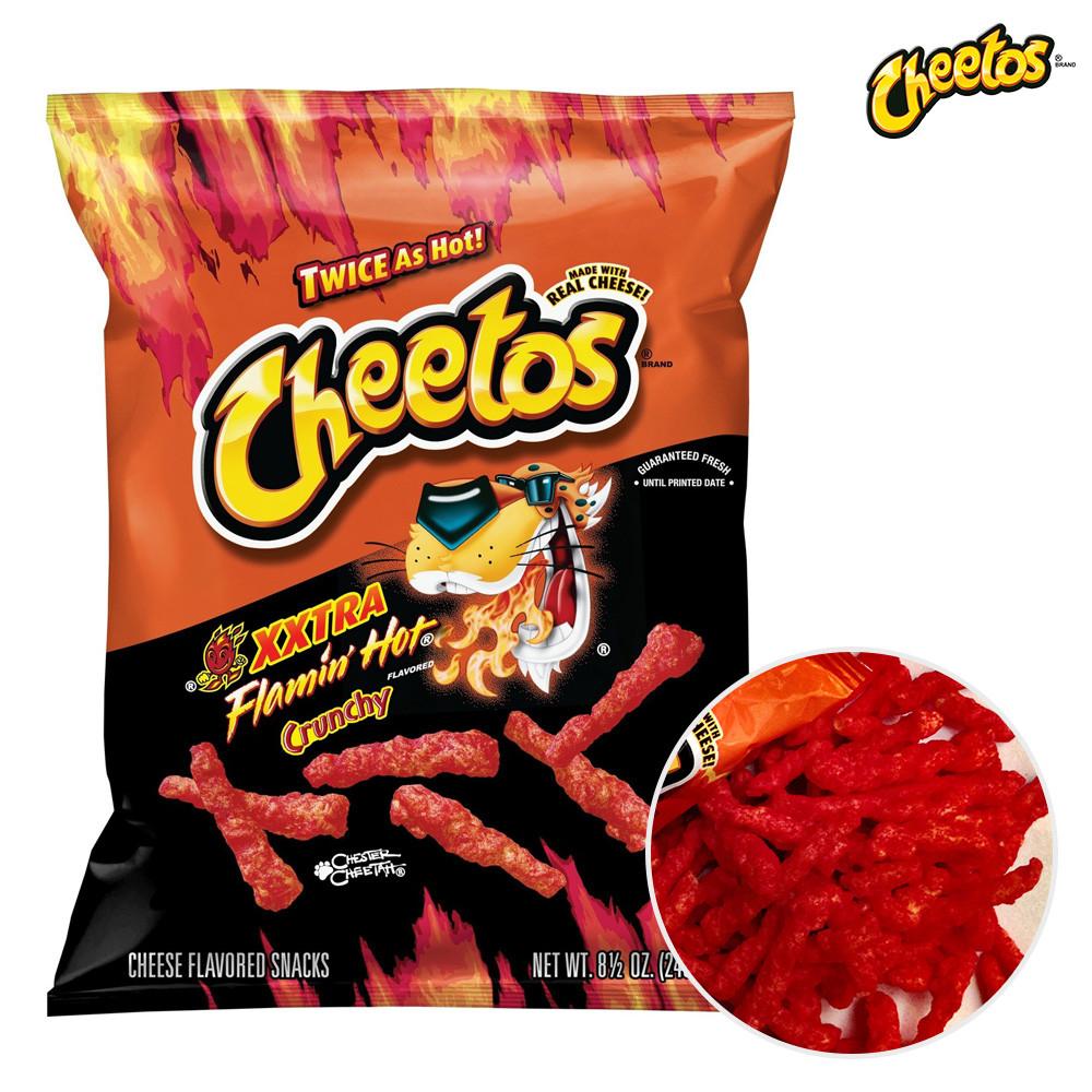 미국 치토스 엑스트라 매운맛 플레이밍 핫 240g 8.5oz