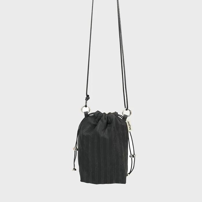 Stripes mini bag 스트라이프 미니백 BLACK
