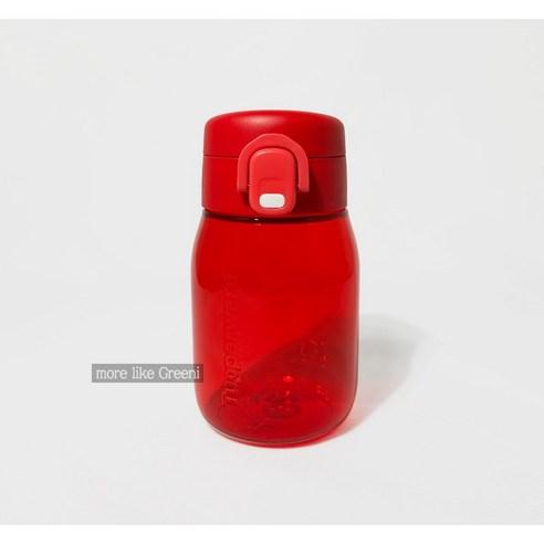 타파웨어 물병 물통 폴립캡 350ml 1P, 레드, 1개