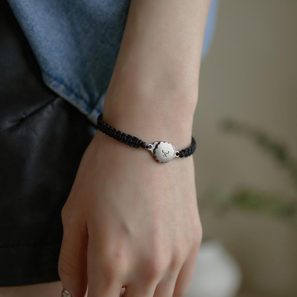 메리디아니 유기견 후원팔찌 / 흰둥이팔찌