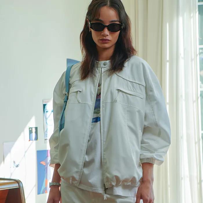 Silverline WindBreaker-White