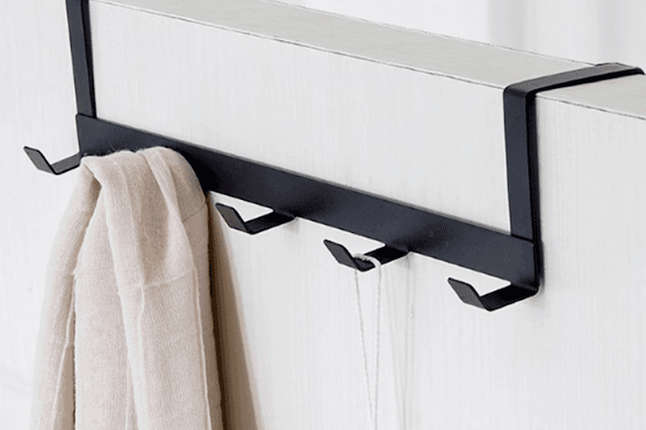 도어훅 방문 스틸 5구 옷걸이