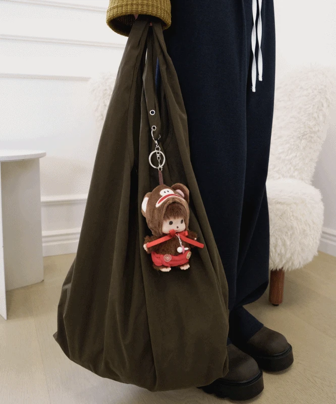 모스 피치 아일렛 빅 숄더백 3color