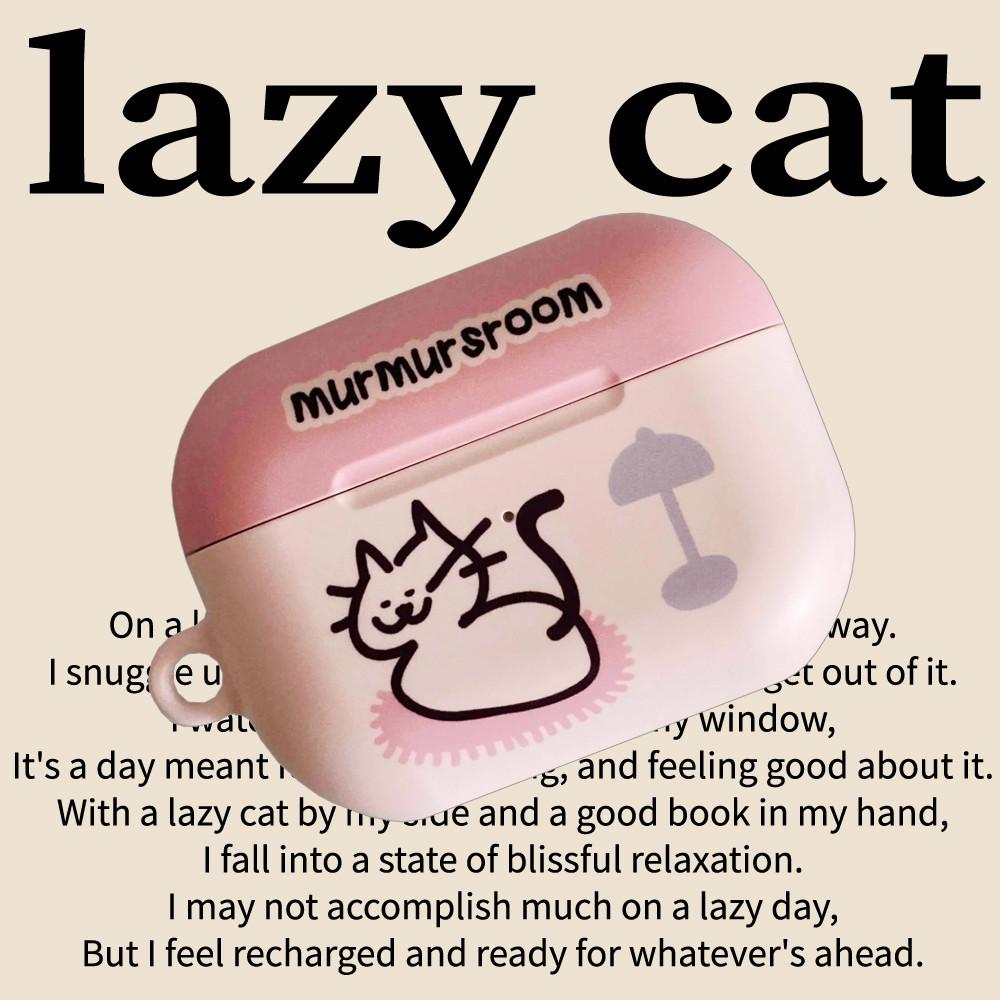 [머머스룸] lazy murmurcat airpods case