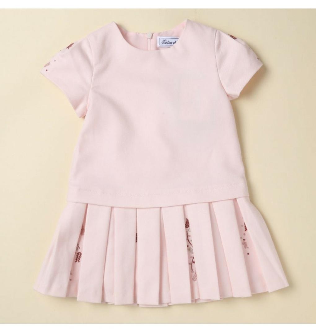 쇼콜라)G자수원피스