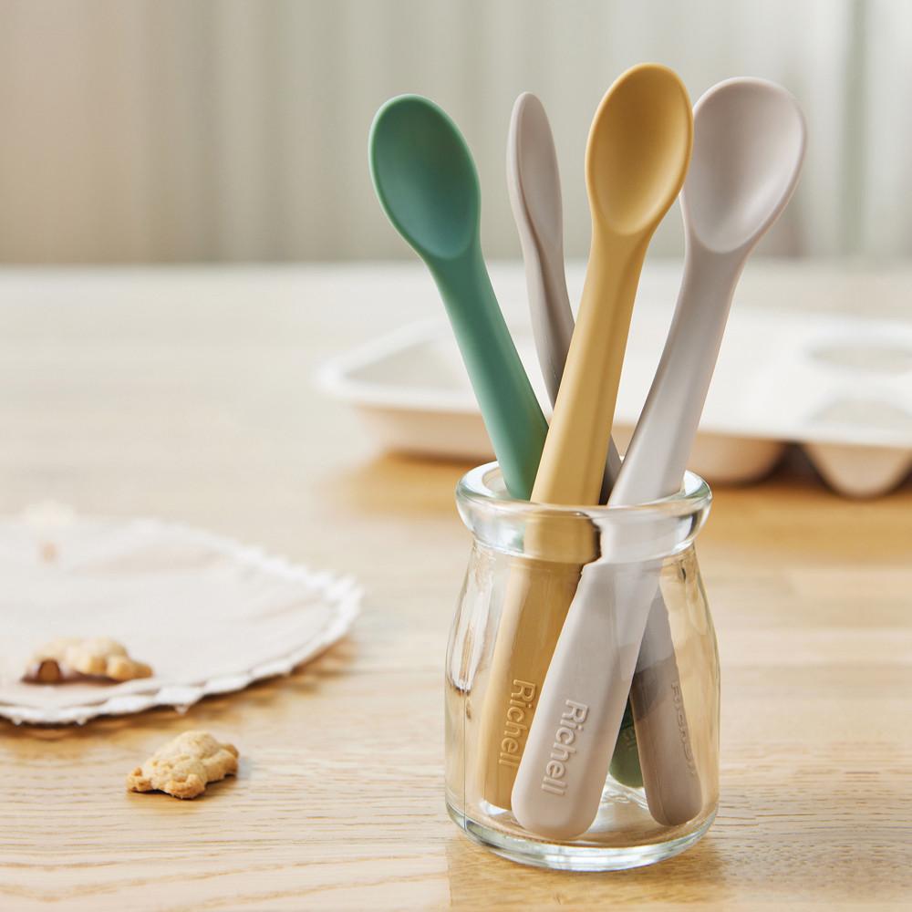 릿첼 실리콘 이유식 스푼 2P 세트 : 릿첼