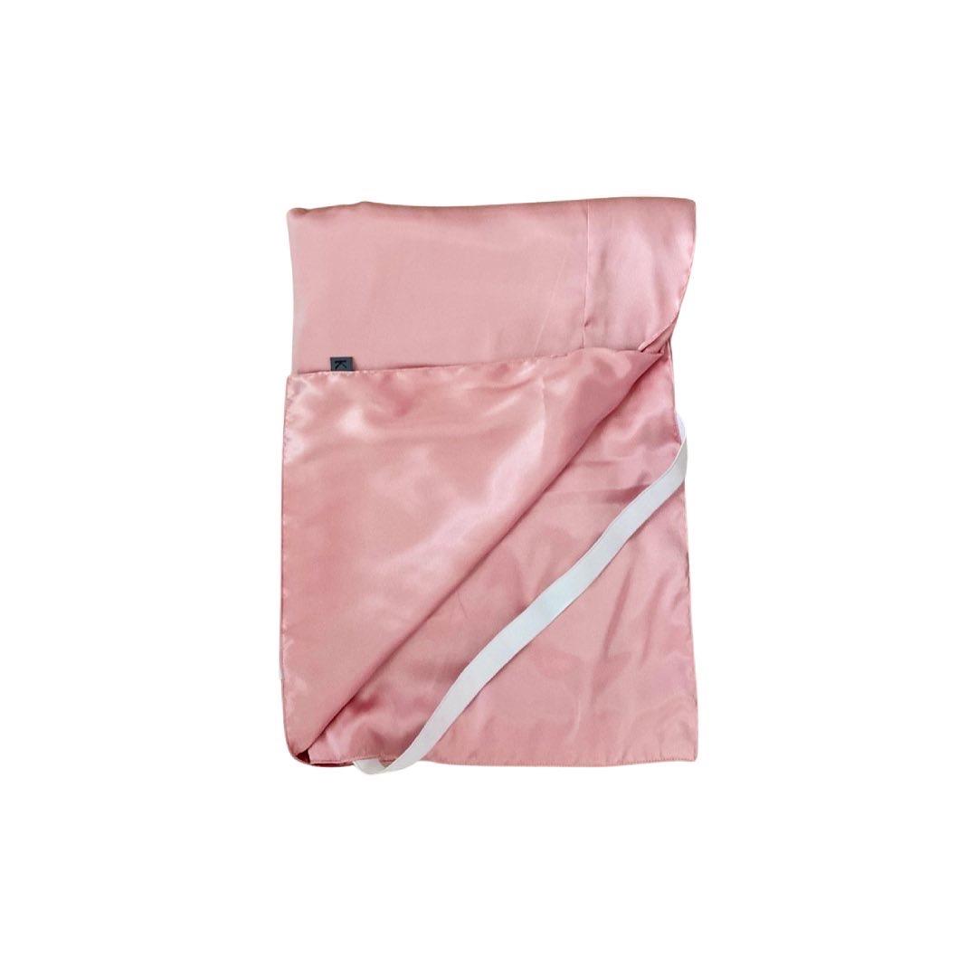 Palmsprings Pink Satin 매트리스 패드