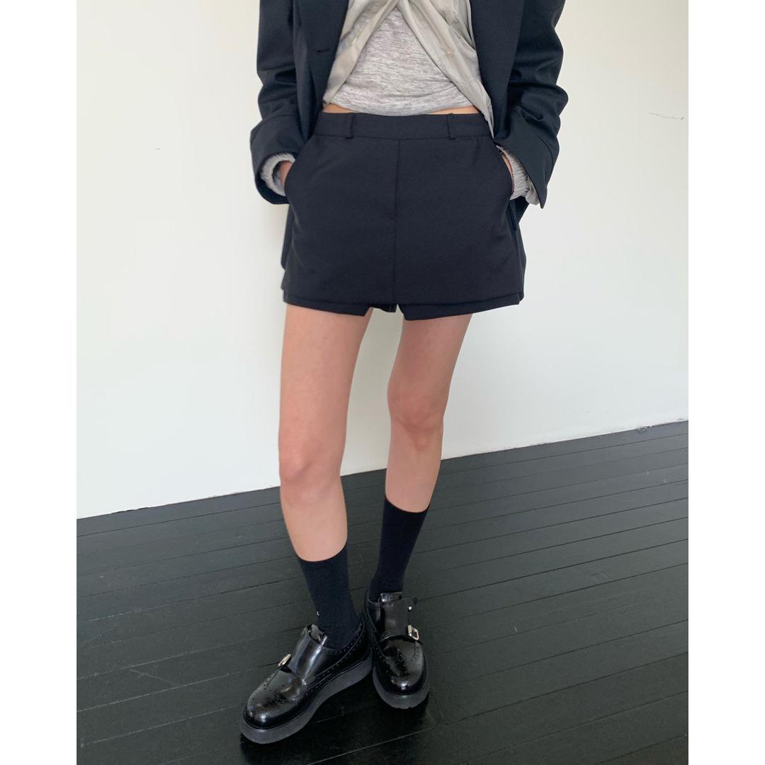 24SS 브리드 - 우븐 큐롯 스커트 숏 팬츠 (2colors)