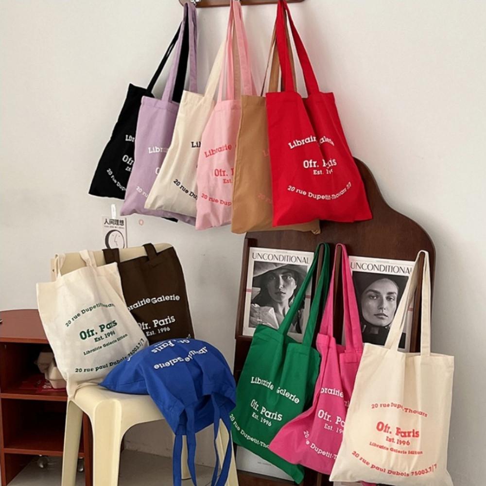 Ofr 에코백 캔버스 대학생가방 명품 천 데일리백 연예인 보부상가방