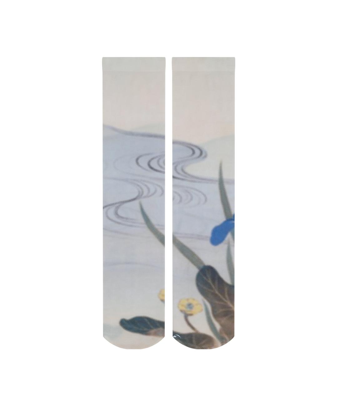 Lotus Knee Socks