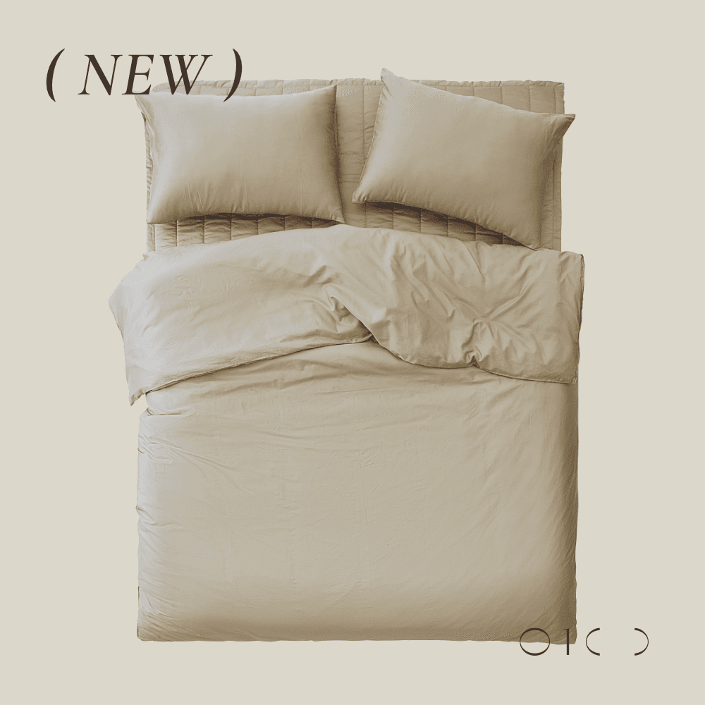 수피마 100수 사계절 이불커버 (공백베이지)