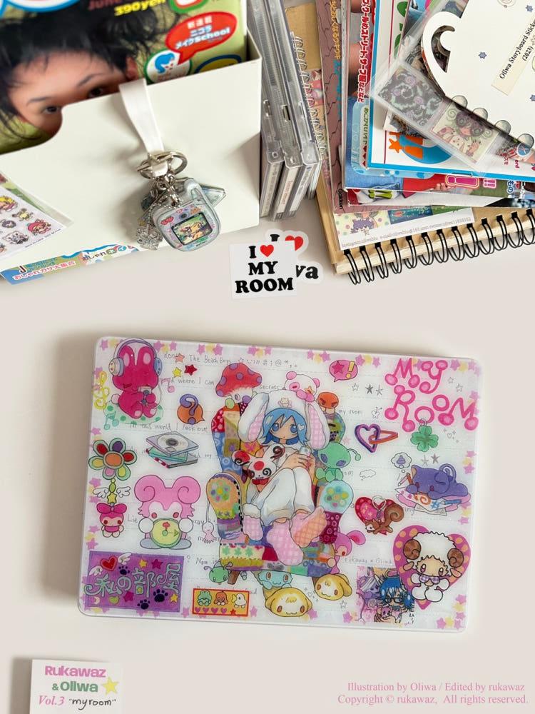 [ Rukawaz ] I ♥ MY ROOM 맥북 케이스 A 타입