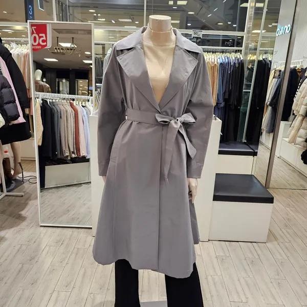 [온앤온]온앤온 빅카라 뒷밴딩 벨티드 트렌치코트 NJW4SR203_P357475853