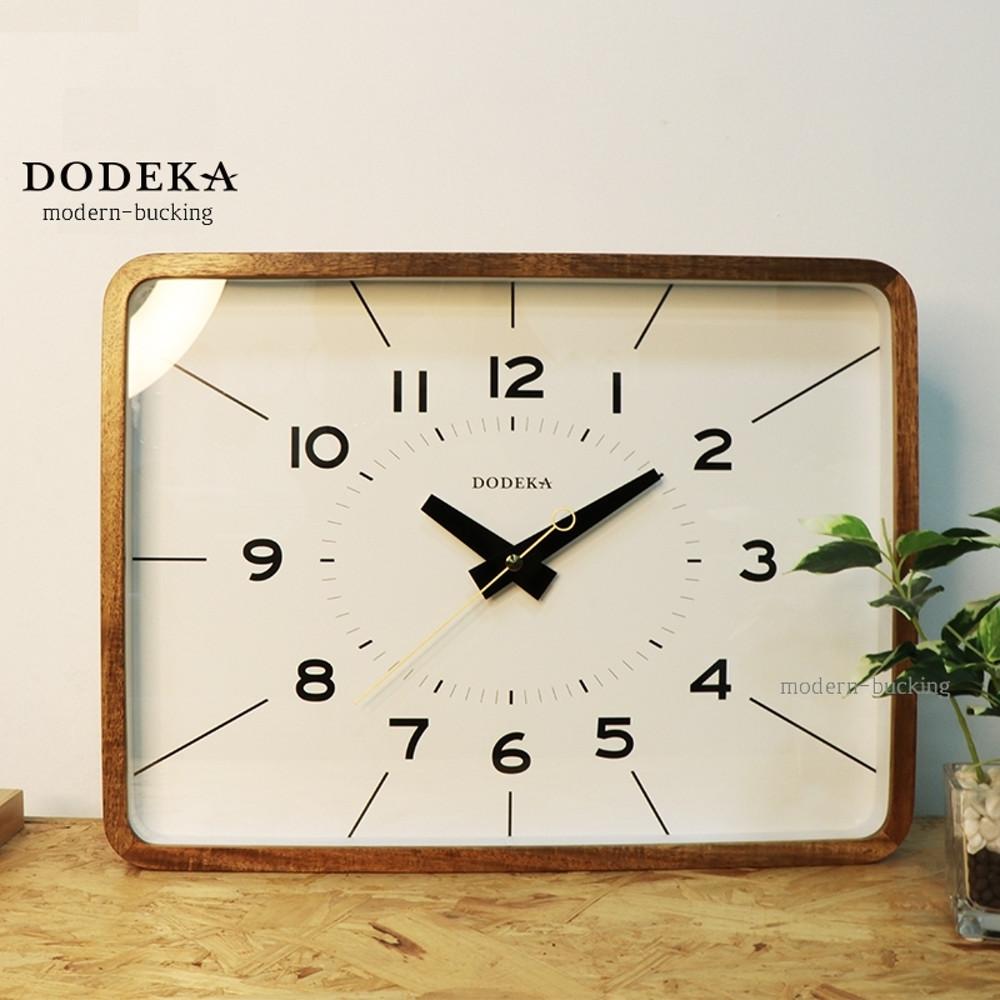 레트로 빈티지 원목 무소음 벽시계 벽걸이시계 친구결혼선물