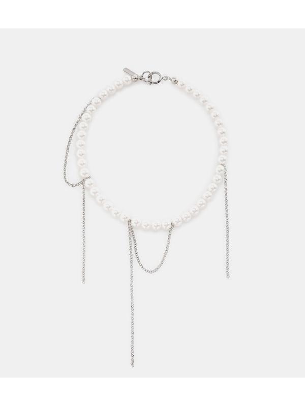 저스튼 클렌큇 실버 목걸이