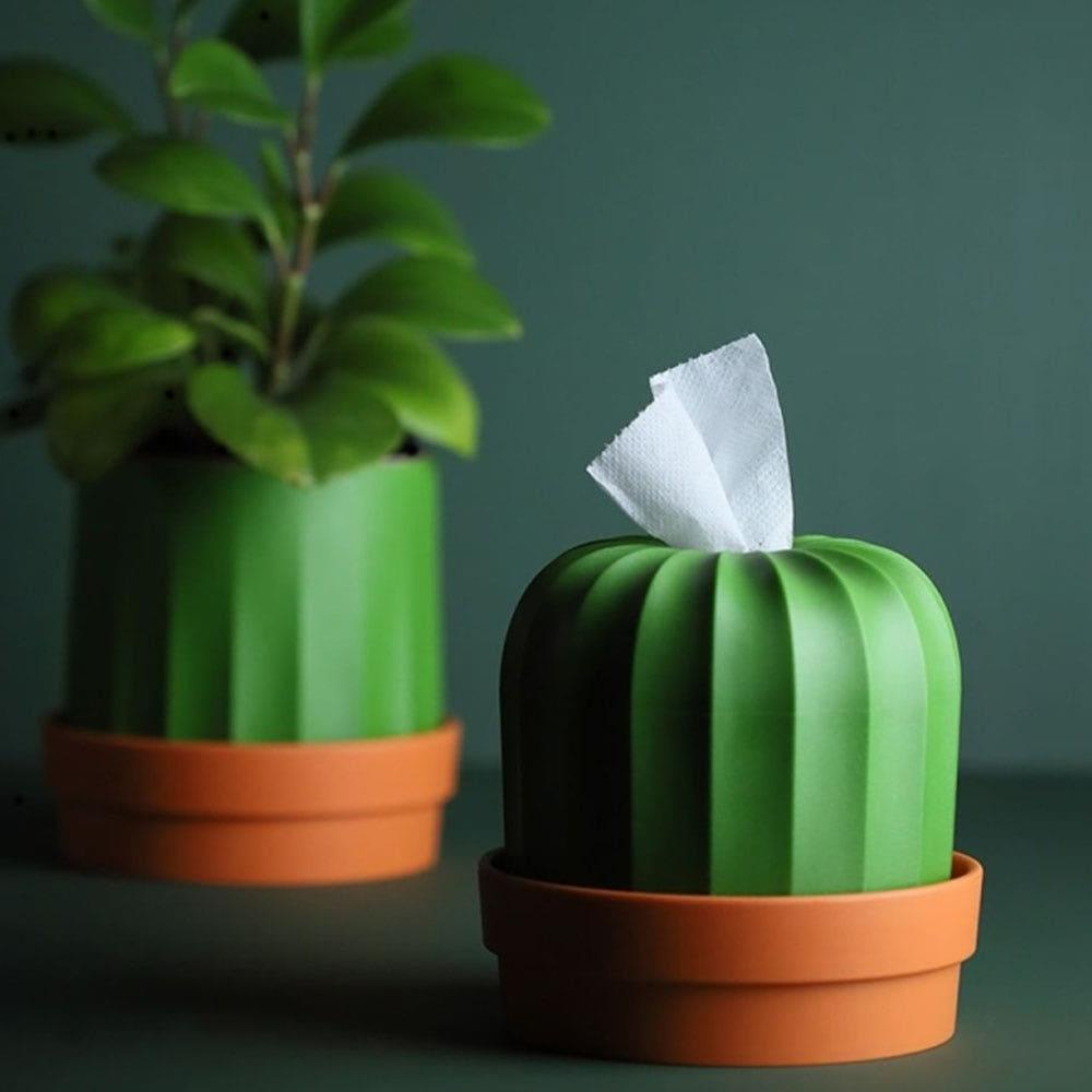 선인장 두루마리 휴지케이스 커버 두루말이 롤휴지케이스 냅킨통