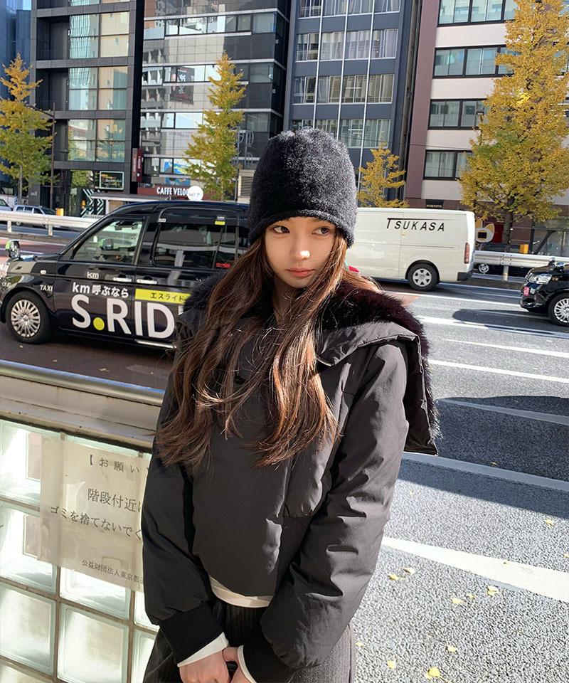 에코퍼 빅카라 덕다운 패딩점퍼