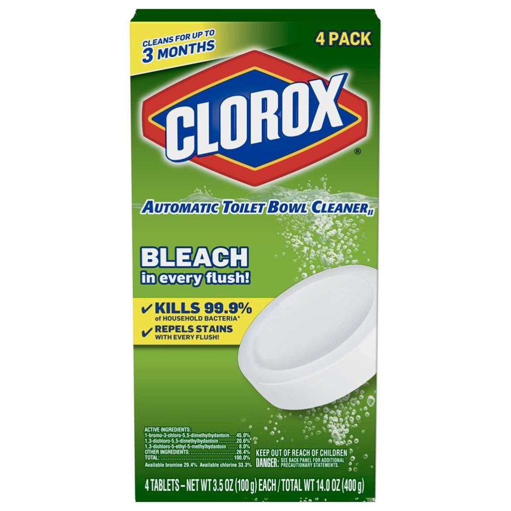 클로락스 변기 세척 클리너 타블렛 4개입