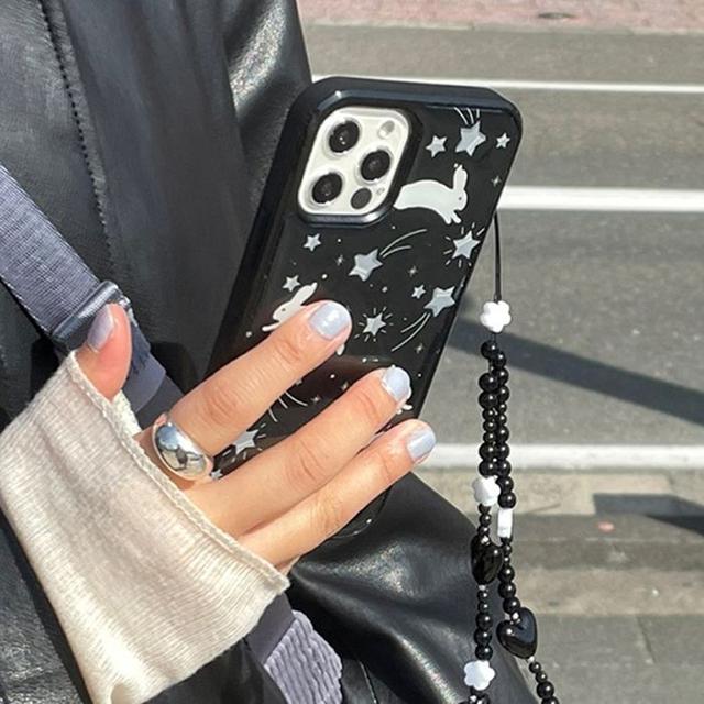 BLACK BUNNY EPOXY CASE 토끼 에폭시 케이스 (S25시리즈추가)