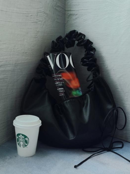 Leather Half Moon Bag