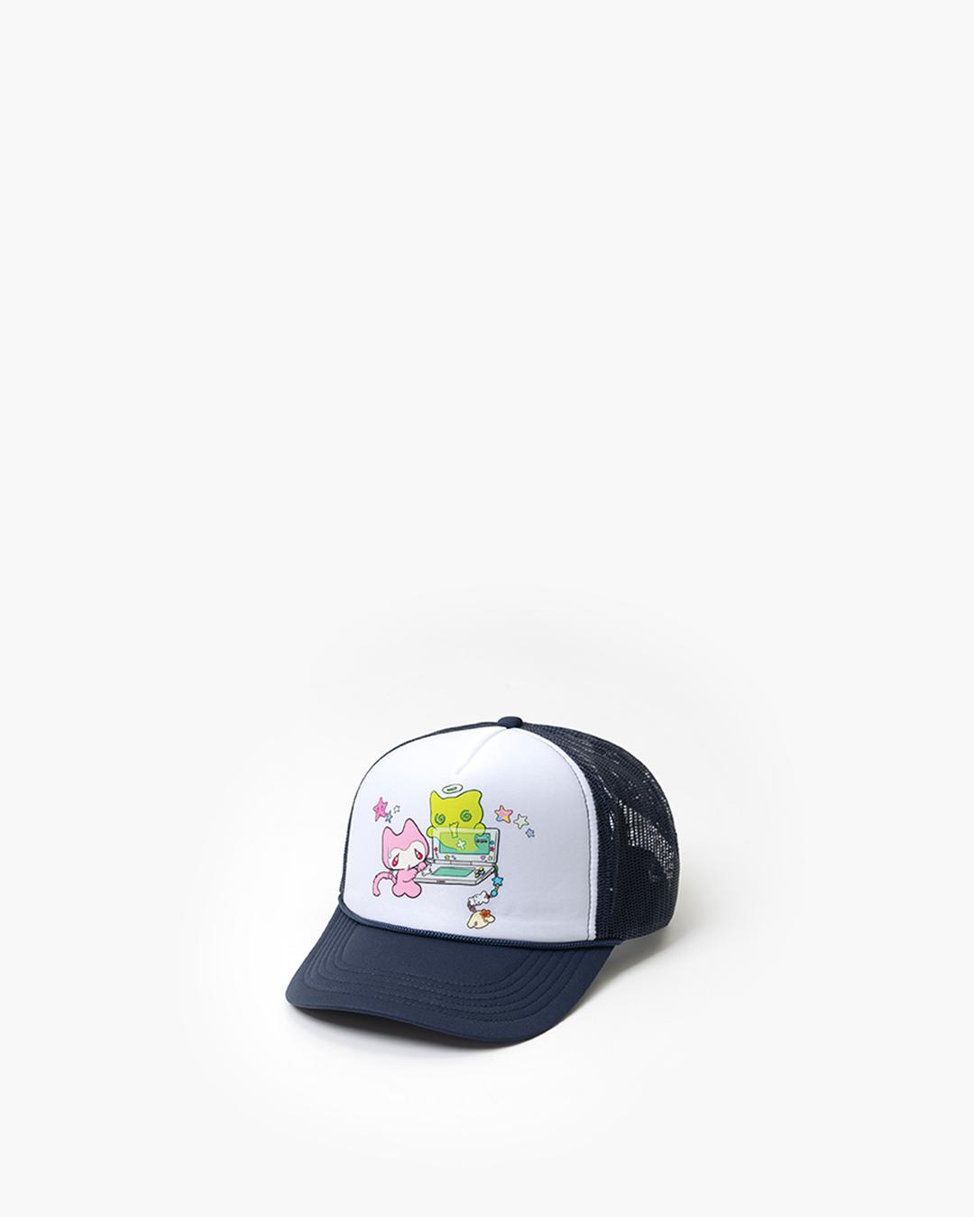 DS TRUCKER HAT (NAVY)