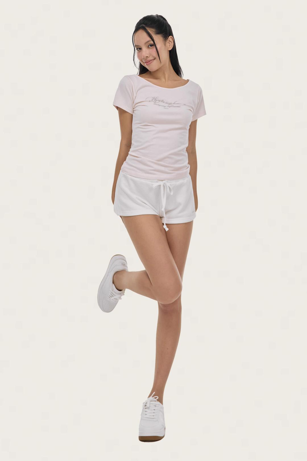 [ Pre-order ] Kleen line shorts, White