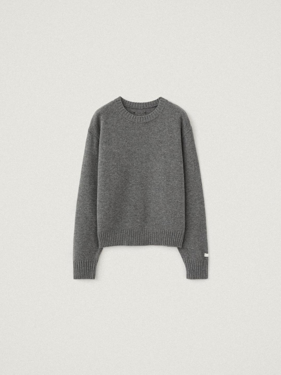 [12/10 순차배송] Need Round Knit, Grey